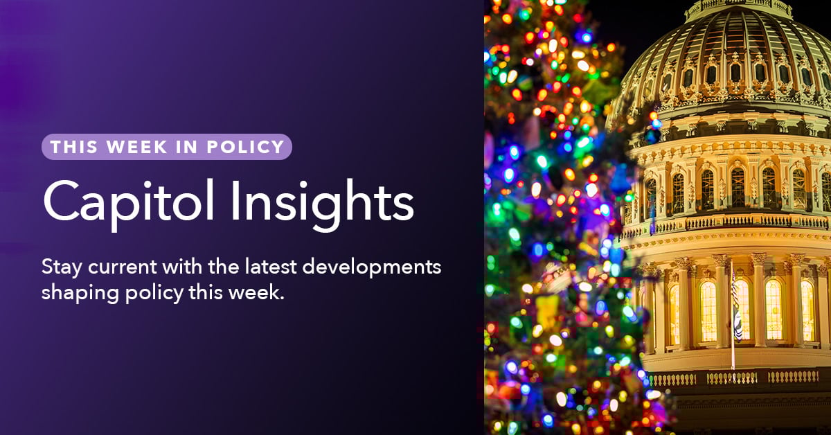 Capitol Insights: Momentum builds heading into January negotiations