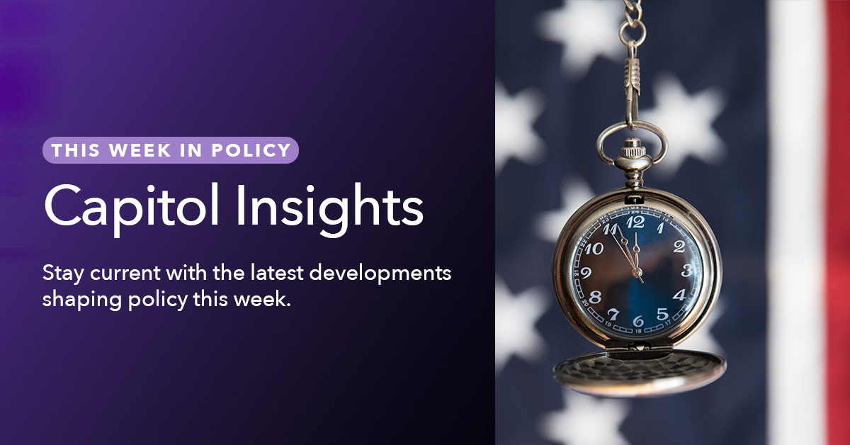 Capitol Insights: FY 2026 Funding Deadline Looms Amid Gridlock