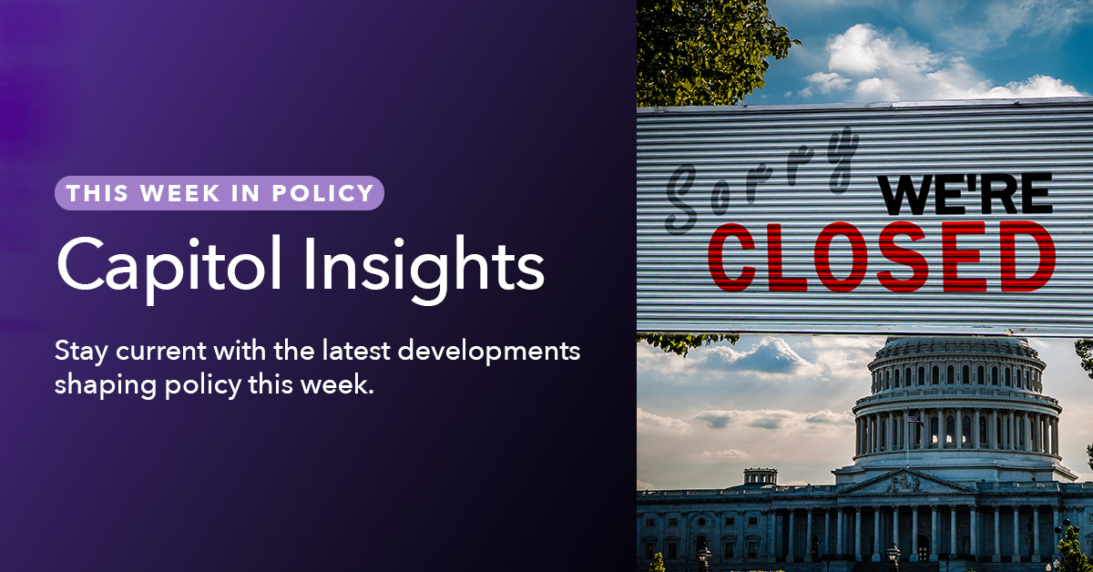 Capitol Insights: Government Shutdown Puts WOTC in Focus