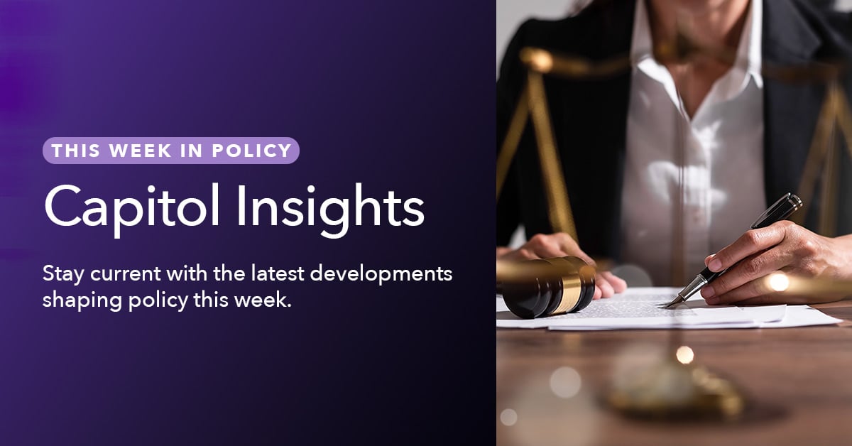 Capitol Insights: WOTC and potential legislative vehicles